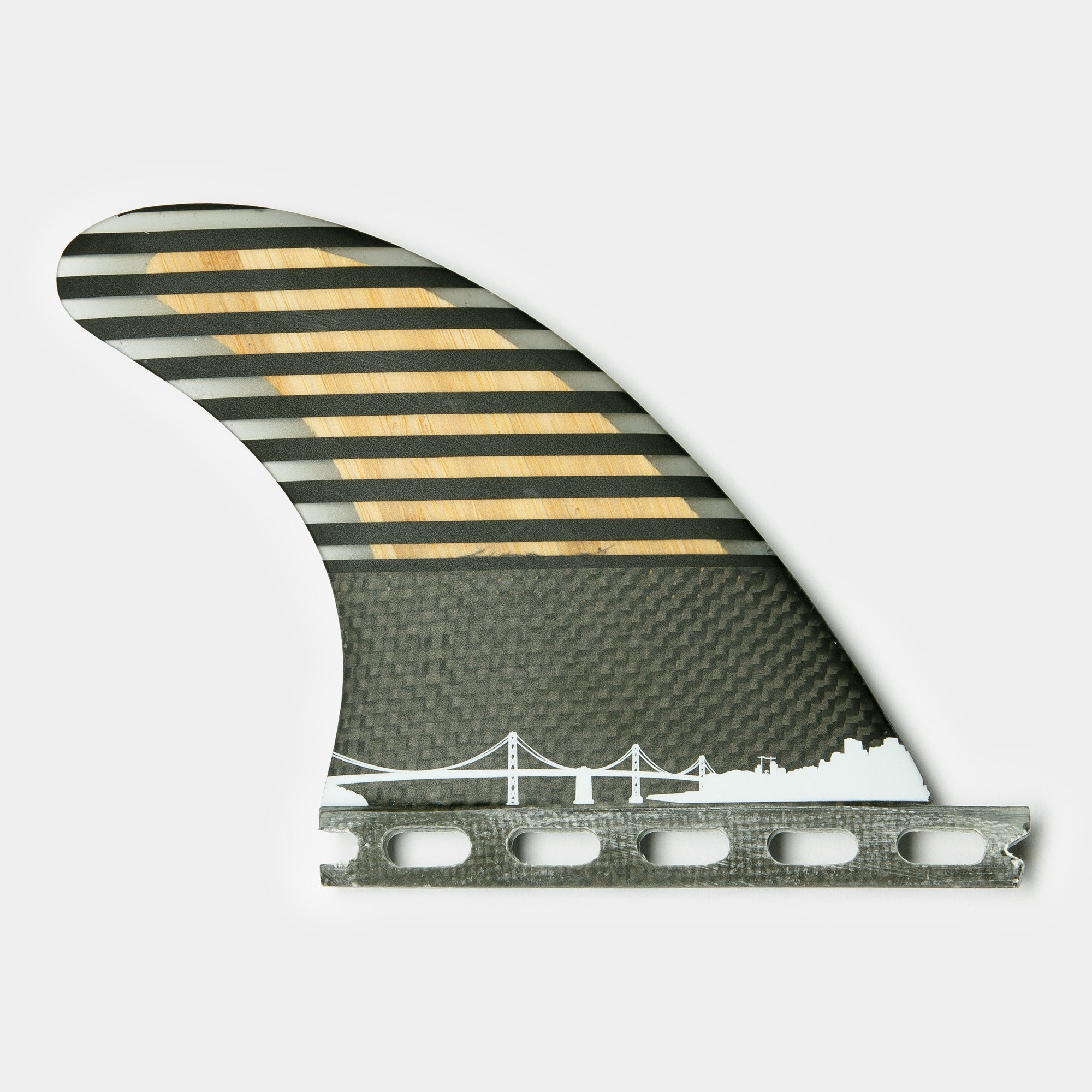 Awesome Futures Fins Bamboo Stripes - 5-Fin Set